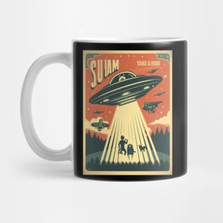 Alien Abduction Mug